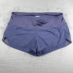 Lululemon Lululemon Speed Up Short 2.5 Wet.Dry.Warm Purple Low Rise Womens s 8?